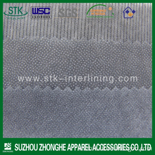 Quality polyester nonwoven fusible interlining for garment